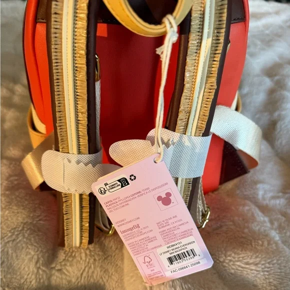 Loungefly Disney Moana Outfit Mini Backpack Brand New with Tags 🐚🐚 - Picture 13 of 15